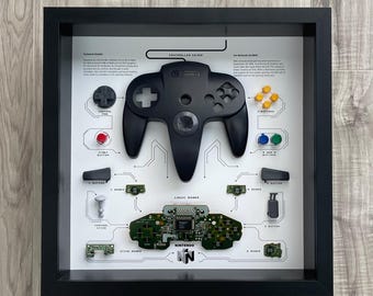 NINTENDO 64 - テラ V3 Racing Wheel N64 LIMITED EDITION STEALTH BLACK -GREAT