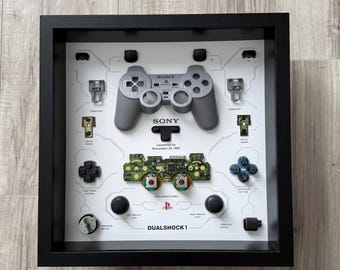 DualShock 1 Controller Teardown Art