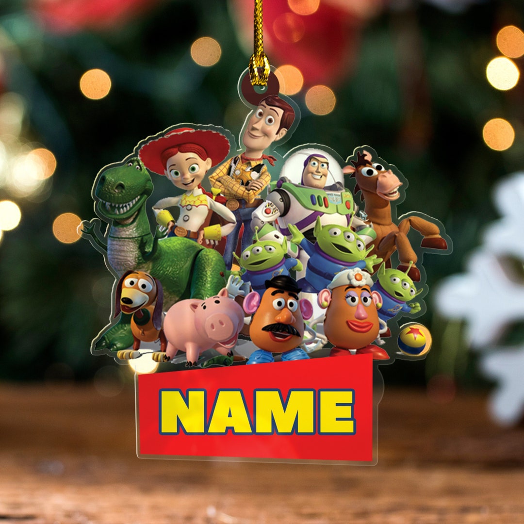 Custom Toy Story Christmas Ornament Toy Story Ornament Buzz Etsy