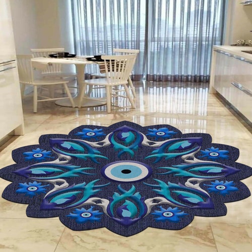Evil Eye Rug Etsy
