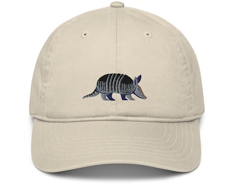 Boné de beisebol exclusivo de algodão orgânico Armadillo Adventurer