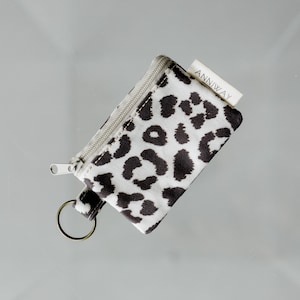 Mini wallet, moms, girlfriend gift Leo Animal Print Leopard