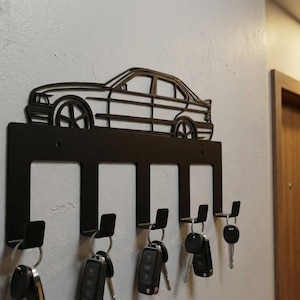 BMW Car Keychain Design File: DXF DWG, Personalized Crafting (Digital Download)
