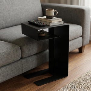 Industrial Coffee Table Nightstand DXF File: CNC Laser Cut Metal
