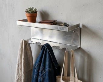 Industrial Wall Hanger Accessory DXF SVG CNC Laser Cut File