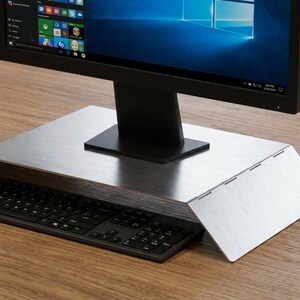 工業用デスクトップコンピュータスクリーンスタンド：CNCレーザーカットDXFファイル