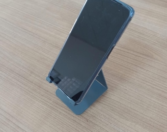 Industrial Phone Holder DXF File: CNC Laser Cut Metal (Digital Download)
