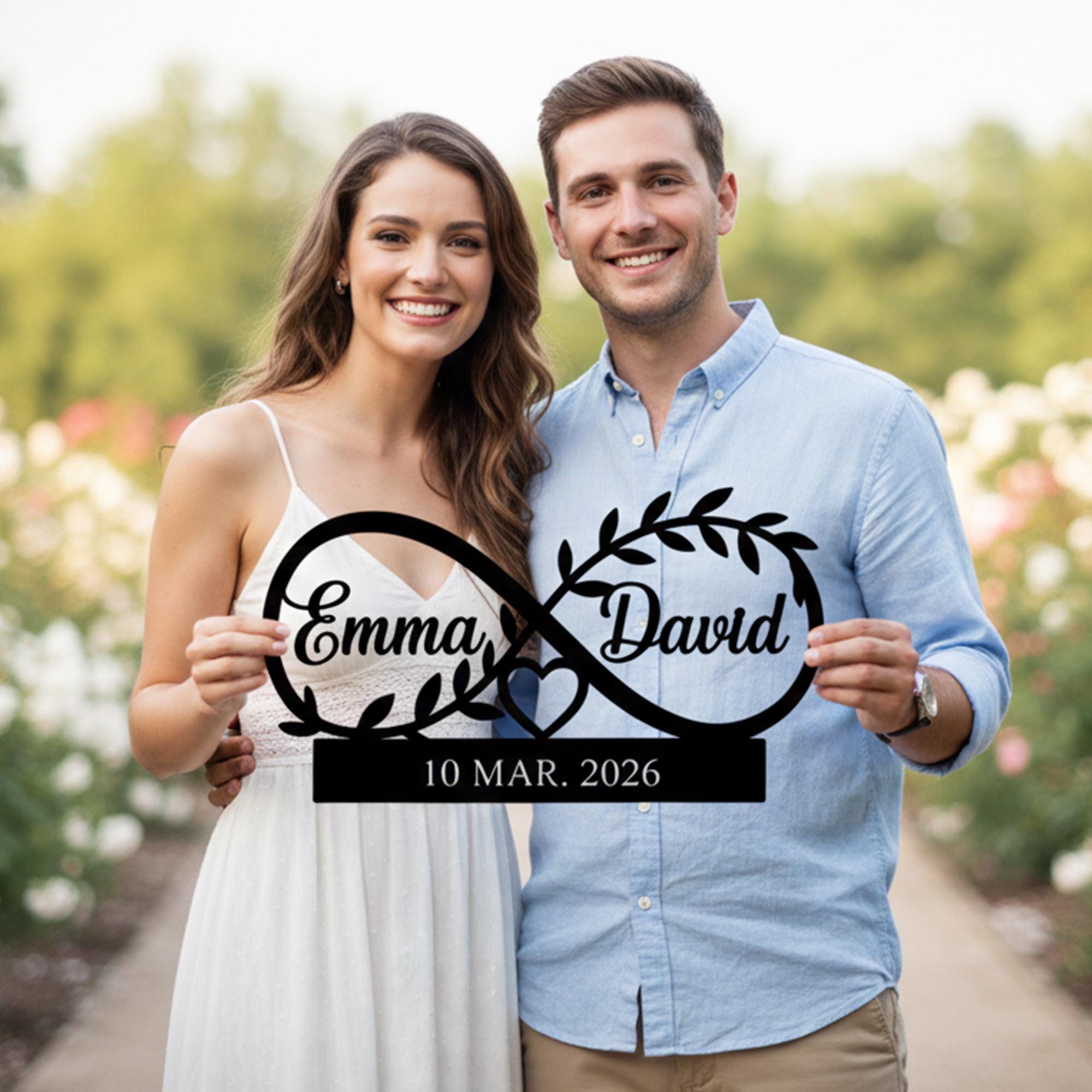 HART ハート Infinity インフィニティ 165cm 中古 Custom Infinity Heart Metal Wall Art: Personalized Wedding