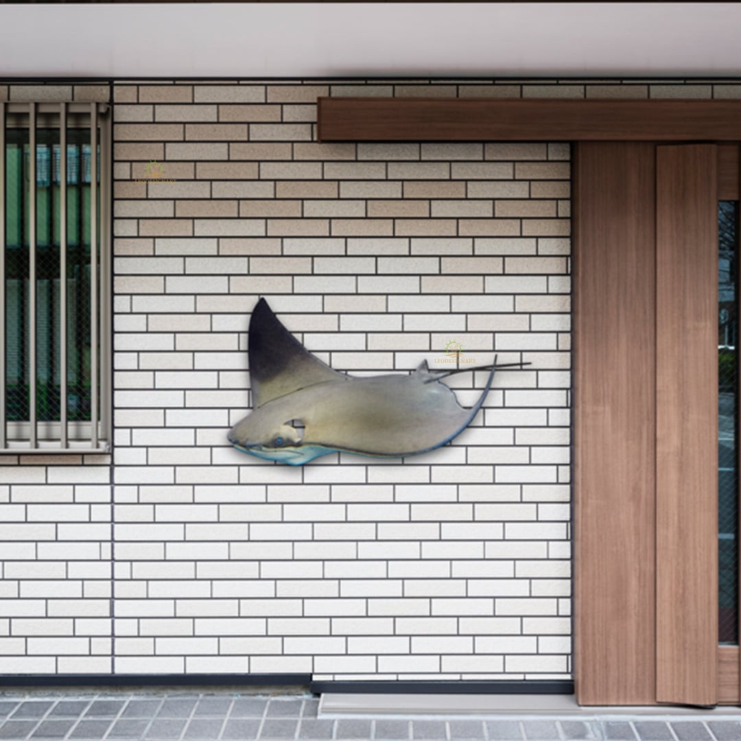 Picture of Stingray Fish Metal Wall Decor, Stingray Fish Metal Sign, Riverside ...