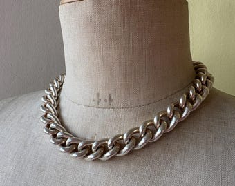 ヴィンテージ 70 年代 GUCCI ロゴ チェーン ベルト / ゴールド