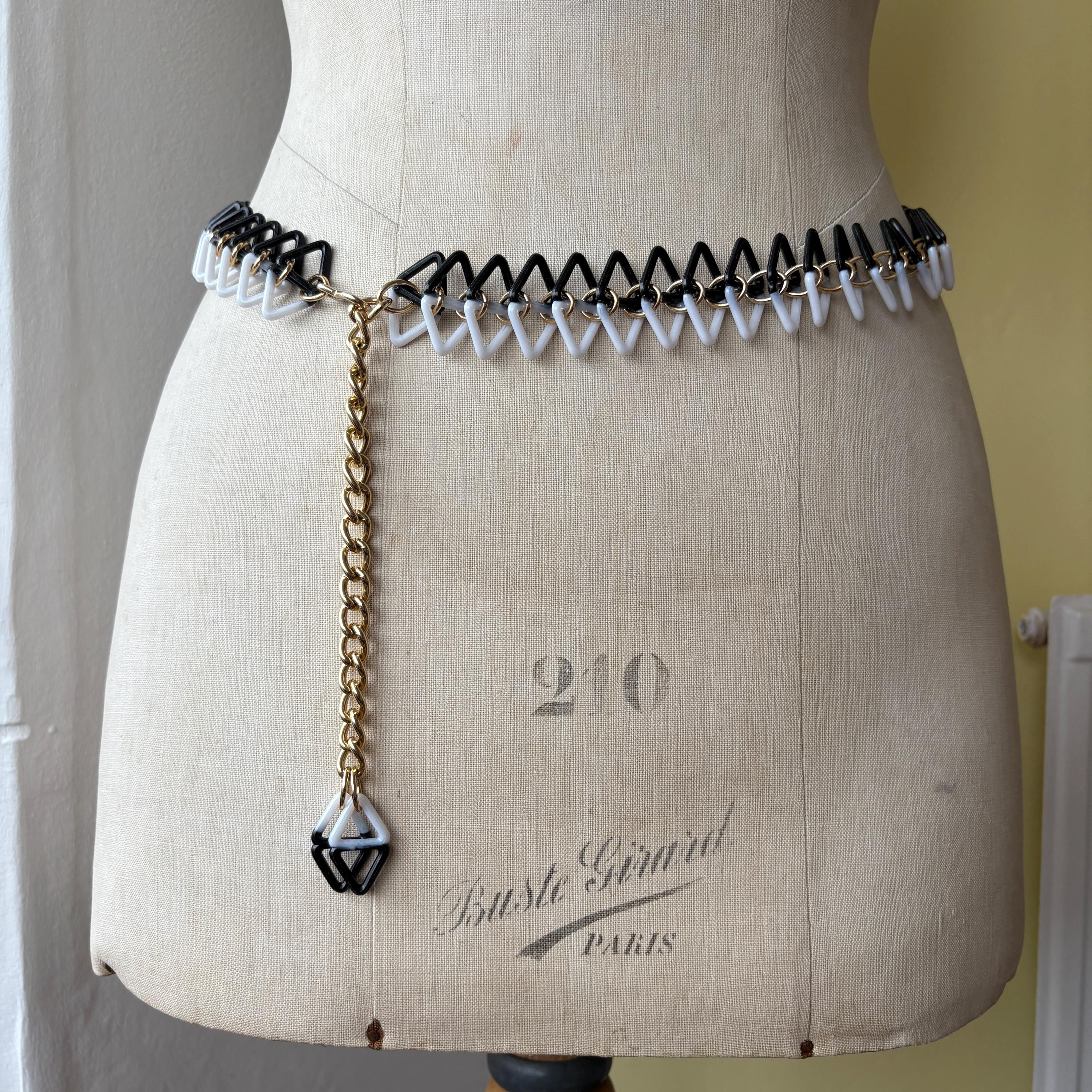 Acrylic Chain Belt - Etsy display picture 2