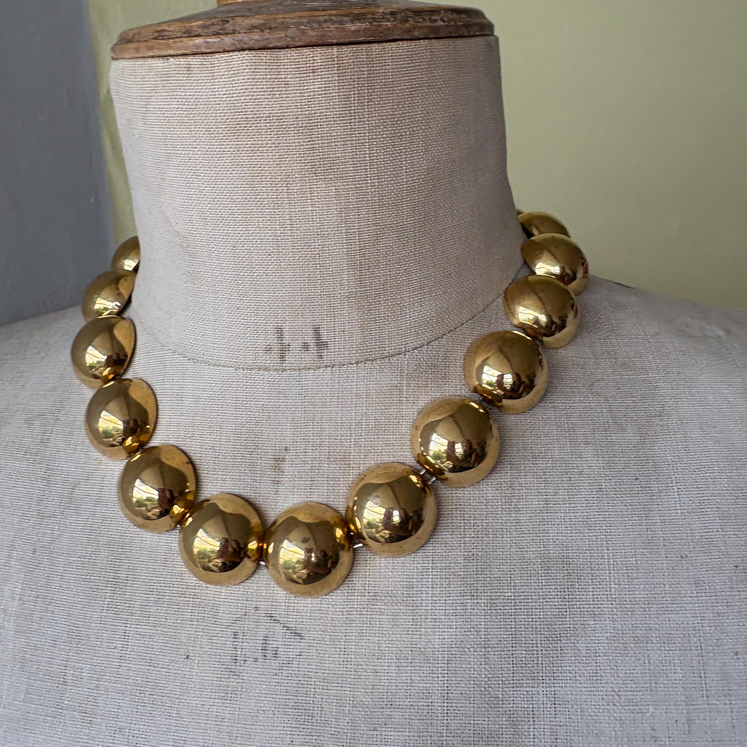 Vintage Silver 70s Choker Necklace - Etsy
