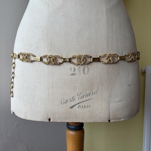 JUICY COUTURE チェーン　ベルト　ゴールドカラー　おしゃれ Juicy Couture Belt - Etsy