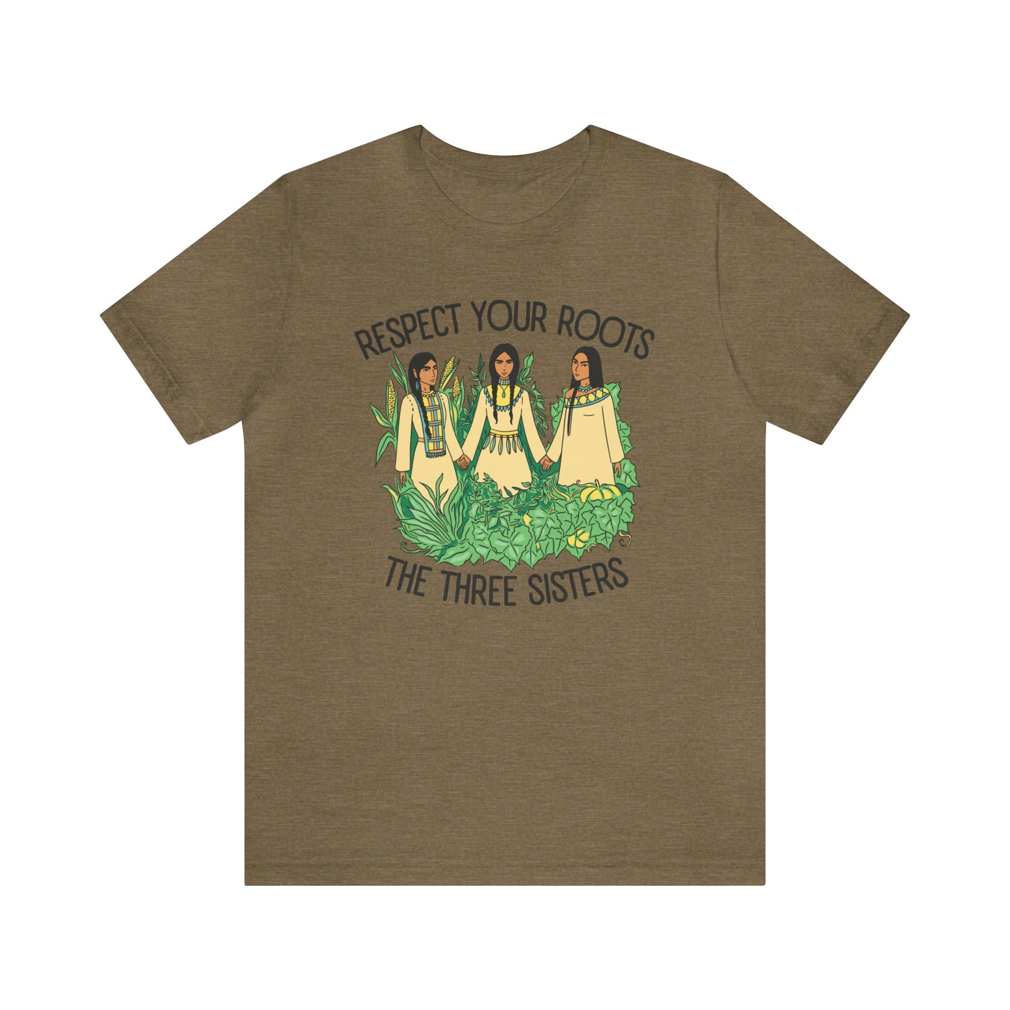 three sisters. オリジナル刺繍Tシャツ
