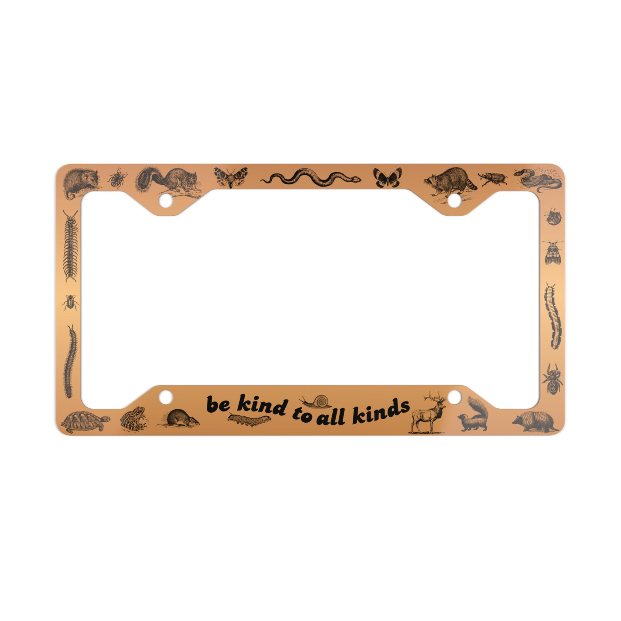 Corgi license plate frame 2025