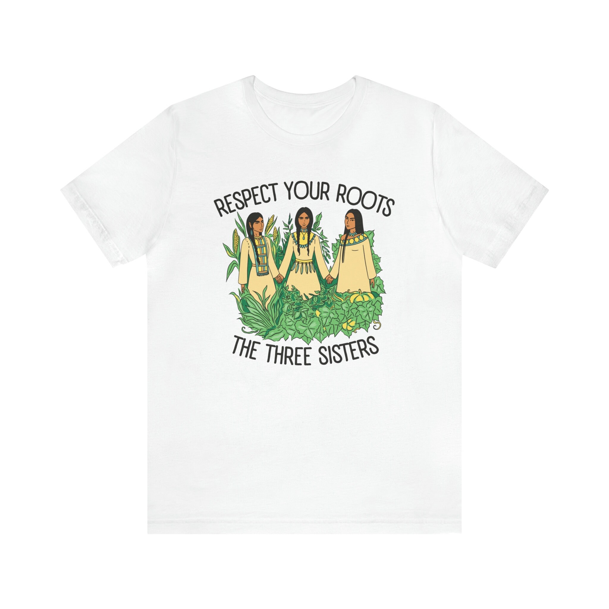 three sisters. オリジナル刺繍Tシャツ