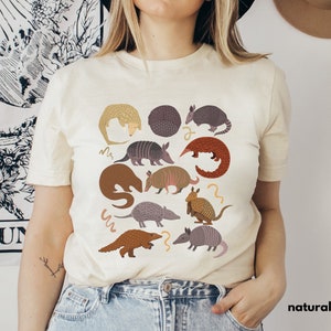 Armadillos and Pangolins Adult. Toddler & Youth Short Sleeve Tee - Boho Tees for Adults and Kids