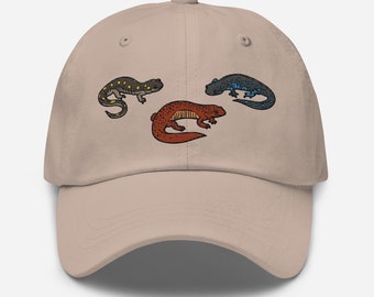 Cool Salamandrar Pappahatt - Bara Älska Salamandrar Okej - Present till Amfibieälskare - Salamander Newt Födelsedagsidé