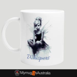 Fairy Mug, Fairy Coffee Mug,Fairy lovers Gift, Fairy theme gift mug, fantasy gift
