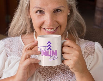 Mothers Day Best Mum Mug, Mothers Day Gift, Birthday Gift, Gifts for Mum,White 11oz Ceramic Mug