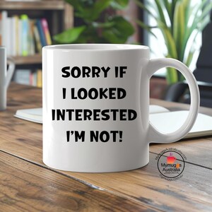 Funny Office Mug: Whimsical Quote, White Ceramic Coffee Mug - 11oz