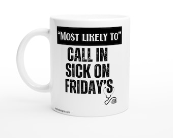 Funny 'Most Likely To' Office Coffee Mug – Boss & Co-Worker Gift