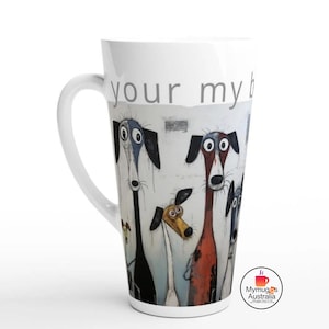 Dog Latte Mug,Coffee Mugs,Gift for Dog Lovers,Dogs on Mugs,Funny dog mugs,Gift Mugs