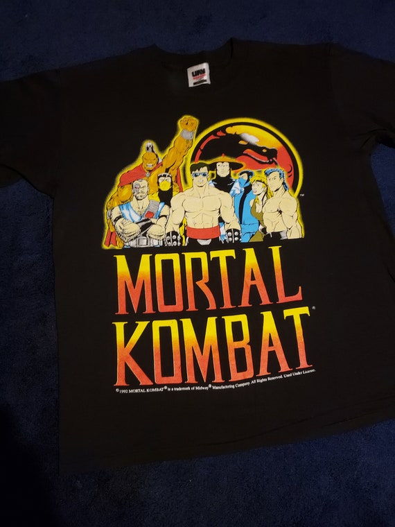 Ultra super rare vintage 1992 Mortal Kombat shirt 