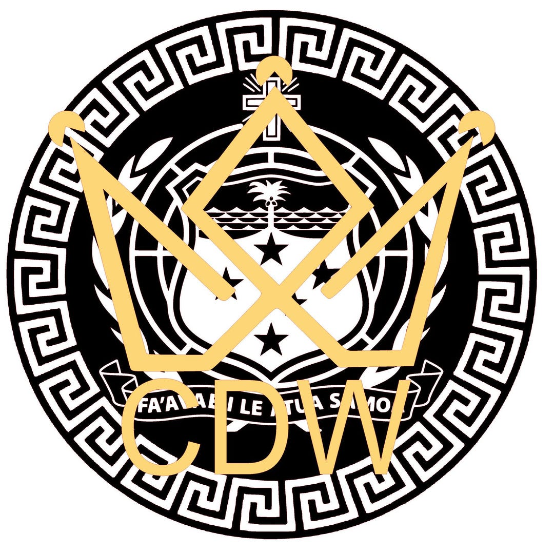 Samoan Shield With Versace Border, Samoan SVG PNG - Etsy
