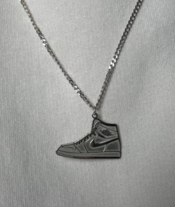 Air Jordan Necklace 925 Sterling Silver Air Jordan Sneaker 