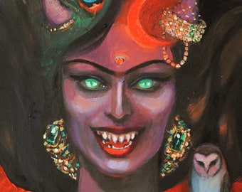 Art Print - LILITH'S LAUGHTER - Fosco Culto