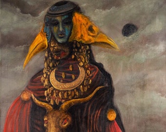 Art Print - THE MAGICIAN - Arkadiusz Danovski