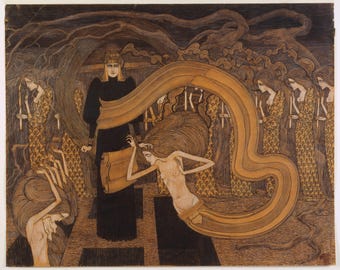 Fatalism - Jan Toorop - Fine Art Print