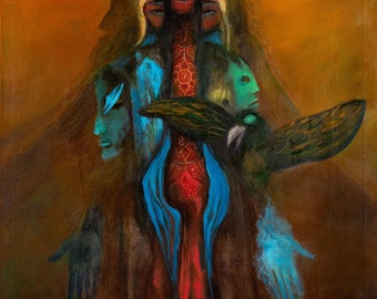 Art Print - ANCESTORS by Arkadiusz Danovski