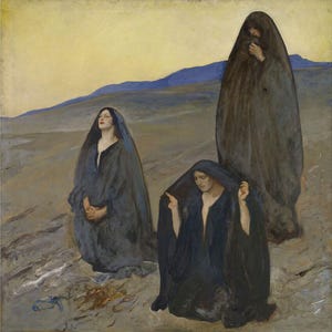 De drie Maria's - Edwin Austin Abbey - Fine Art-print