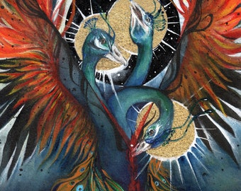 Art Print - MELEK TAUS by Shandi Azk