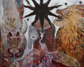 Art Print - BLACK SUN - Arkadiusz Danovski