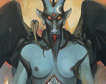 Art Print - SATAN - Fosco Culto
