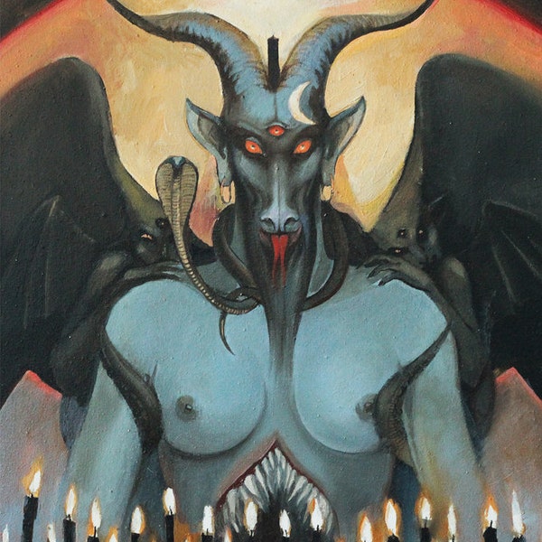 Art Print - SATAN - Fosco Culto