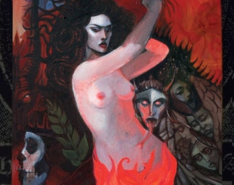 L'arte di Fosco Culto: libro d'arte sulla stregoneria diabolica