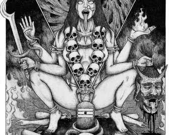Art Print - KALI - Vide Supra Hoc Planum