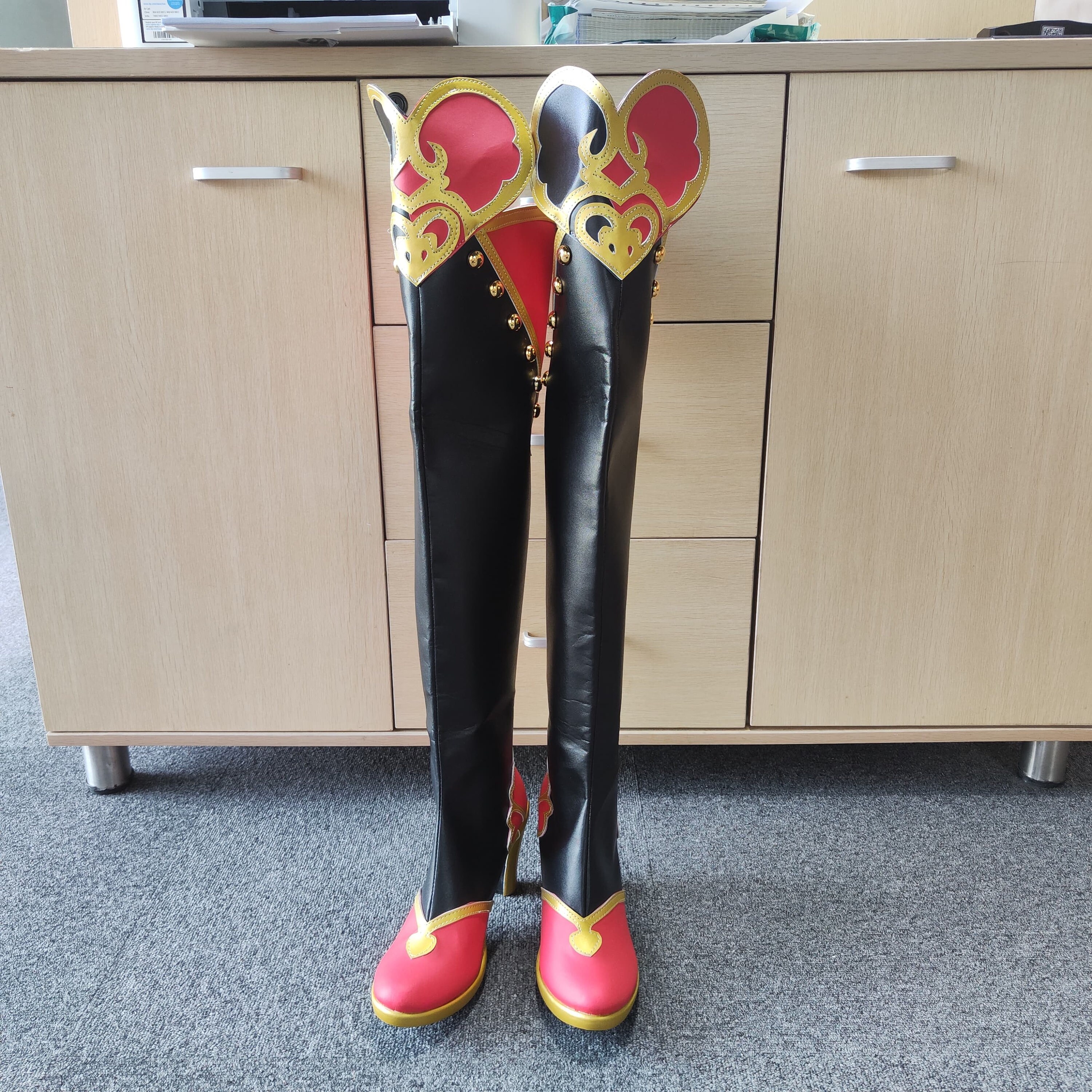 Riddle Rosehearts Shoes Cosplay Boots Etsy