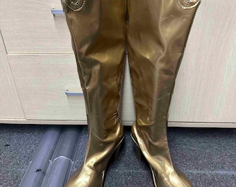 Adora Golden Shoes She-Ra and the Princesses of Power Cosplay Boots
