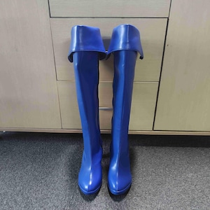 Kara Zor-L Shoes Power Girl Cosplay Boots