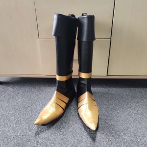 Vincent Shoes Final Fantasy VII FF7 Valentine Cosplay Boots