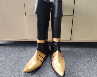 Vincent Shoes Final Fantasy VII FF7 Valentine Cosplay Boots