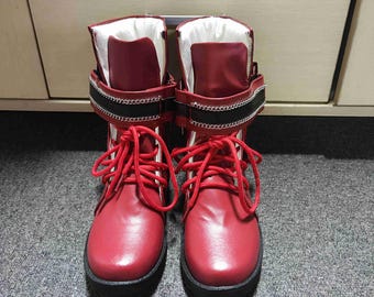 Final Fantasy VII Rebirth-cosplayschoenen Tifa Lockhart-schoenen