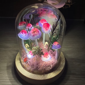 Handmade  Mushroom Lamp Poisonous Mushrooms Housewarming Gift Handmade Mushroom Light Creative Gift Christmas Gift Home Lighting