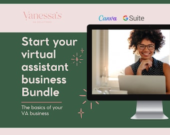 Virtual Assistant Business Resource Bundle: VA Starter Kit (Digital Download)