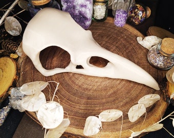 Rabenschädel Horror Halloweendekoration